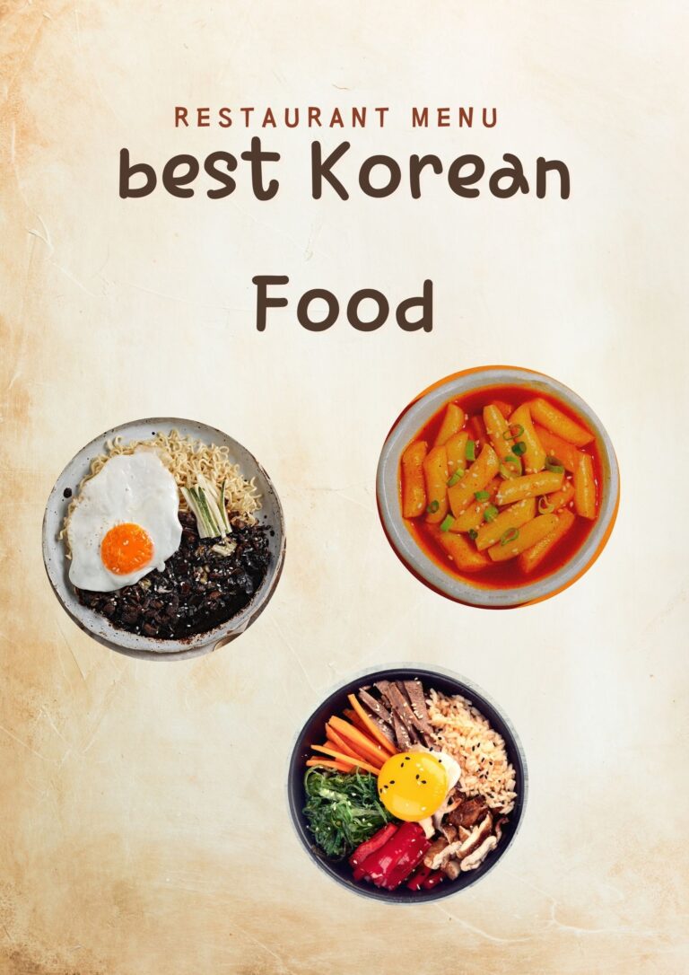 best Korean Food